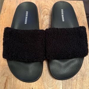 Steve Madden Sherpa Slides